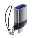 Αντάπτορας Acefast J7 USB-A σε USB-C Mini OTG USB3.0 10Gbps Μαύρος