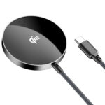 Ασύρματος Φορτιστής Acefast E24 15W Συμβατός με MagSafe και Qi2 Ασύρματη Φόρτιση Μαύρος - Image 3