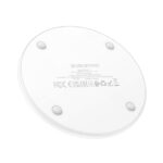 Ασύρματος Φορτιστής Borofone BQ40 Crown Magnetic Magsafe 15W με Καλώδιο USB-A Λευκός - Image 3