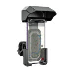 Βάση Στήριξης Hoco H31 Wild Wolf Ποδηλάτου και Μηχανής για Συσκευές 4.5"-7.7" με Προστατευτικό για Βροχή και Ήλιο - Image 3