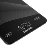 Επαναφορτιζόμενη Ζυγαριά Κουζίνας 10kg Led USB-C Sencor SKS 7700BK Μαύρη - Image 4