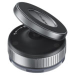 Επιτραπέζια Μαγνητική Βάση Στήριξης Acefast E27 με Δυνατούς Μαγνήτες και Ελεύθερη Περιστροφή και Κλίση Γκρι - Image 3