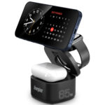 Επιτραπέζιος Φορτιστής 5 σε 1 Energizer WCP311 65W με 1xUSB-C 65W 1xUSB-A 18W και Ασύρματη Φόρτιση 15W Μάυρος - Image 3