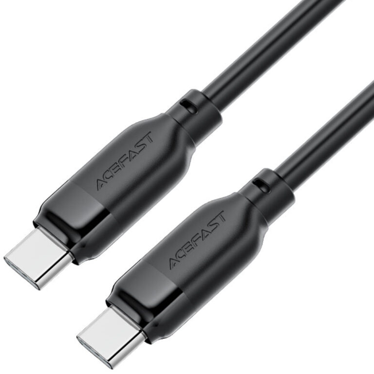Καλώδιο Acefast C16-03 USB-C σε USB-C 60W 3A USB2.0 Μαύρο 1.2m