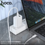 Καλώδιο Hoco X115 Surpass USB-C σε USB-C PD60W 3.0A Λευκό 1m - Image 4