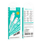 Καλώδιο Hoco X88 Gratified USB-C σε Lightning PD27W Λευκό 2m - Image 2