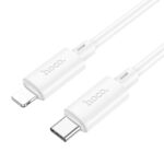 Καλώδιο Hoco X88 Gratified USB-C σε Lightning PD27W Λευκό 2m