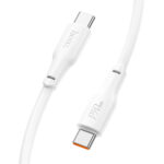 Καλώδιο Hoco X93 Force USB-C σε USB-C PD240W 5A Λευκό 1m - Image 3