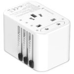 Παγκόσμιος Φορτιστής Ταξιδίου Energizer ETC450 US/AU UK EU με 1xUSB-A 30W και 2xUSB-C 45W/12W GaN Λευκός - Image 2