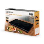 Φορητή Επαγωγική Εστία Sencor SCP 4601GY Διπλή TouchControl 3400W 12-26cm Μαύρη - Image 2