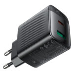 Φορτιστής Ταξιδίου Acefast A106 Fast Charging με 1xUSB-C + 1xUSB-A PD45W GaN Μαύρος - Image 3