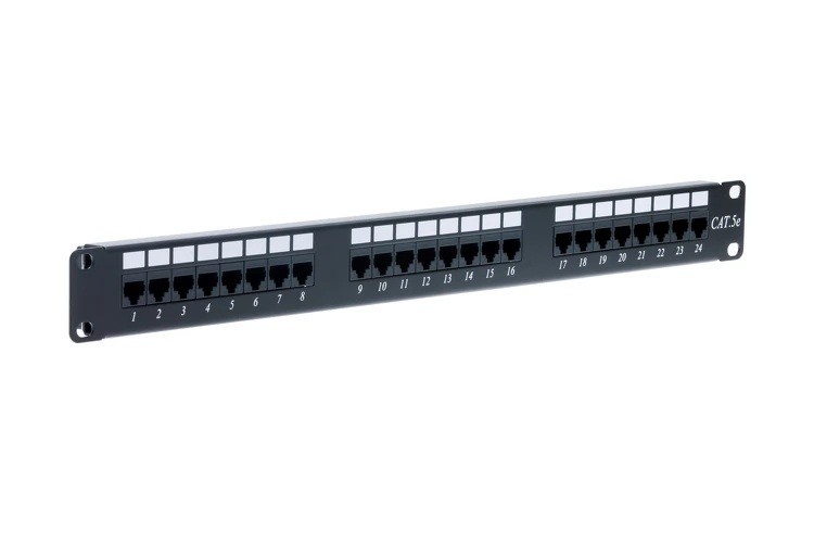 PATCH PANEL KUWES CAT5E 24port
