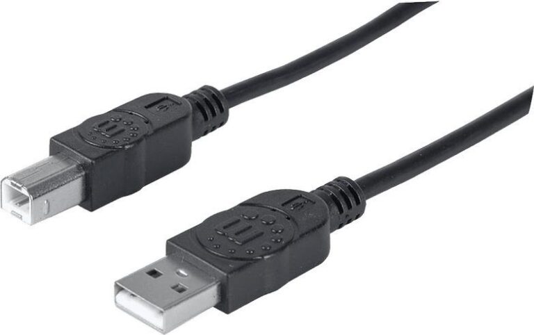 Καλώδιο Εκτυπωτή Manhattan USB A to USB B 1m