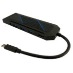 Docking Station LC-Power LC-HUB-C-MULTI-6-RGB Type C with Card Reader
