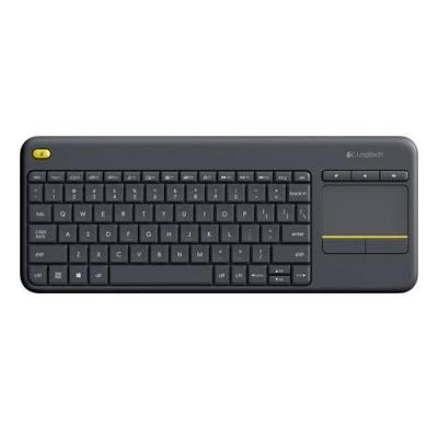 Keyboard Logitech K400 Plus Black Wireless USB EN