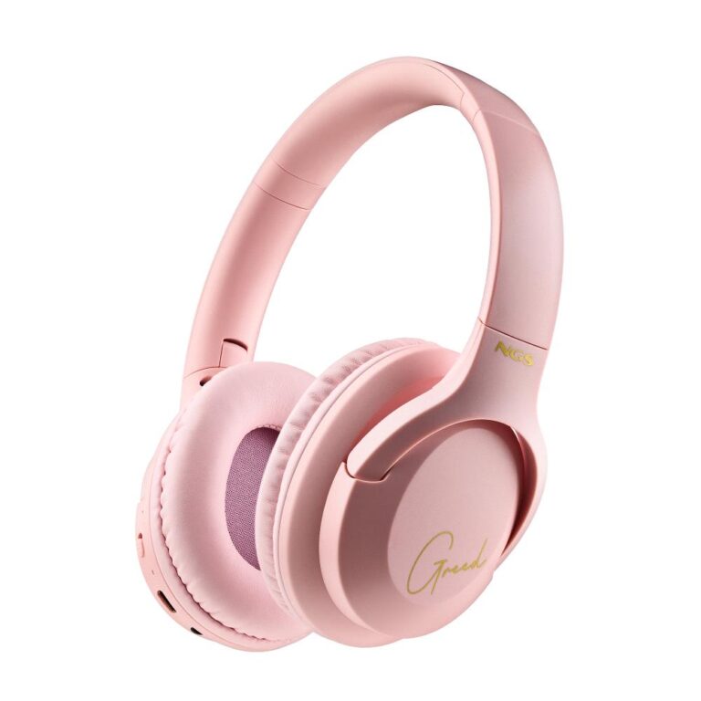 Ακουστικά Bluetooth NGS Artica Greed με λειτουργεία Hands Free Pink