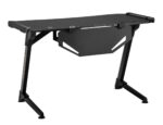 BRATECK gaming γραφείο Glory GMD04-1S, 1200x600mm, RGB, μαύρο - Image 5