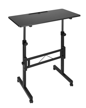 BRATECK γραφείο FWS10-6 με ρυθμιζόμενο ύψος & ροδάκια