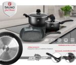 BRUNO ψηστιέρα BRN-0117, 28x28ε, με αντικολλητική επίστρωση Granit Premium - Image 4