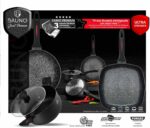 BRUNO ψηστιέρα BRN-0117, 28x28ε, με αντικολλητική επίστρωση Granit Premium - Image 5