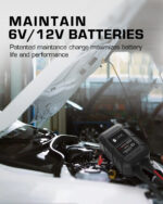 BYGD φορτιστής & συντηρητής μπαταρίας αυτοκινήτου S5000, 6V/2A 12V/5A - Image 3