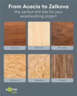 GOOBAY σετ τρυπάνια 77847 για ξύλο, χάλυβας άνθρακα, 3–10mm, κυλινδρικό, 15τμχ - Image 6