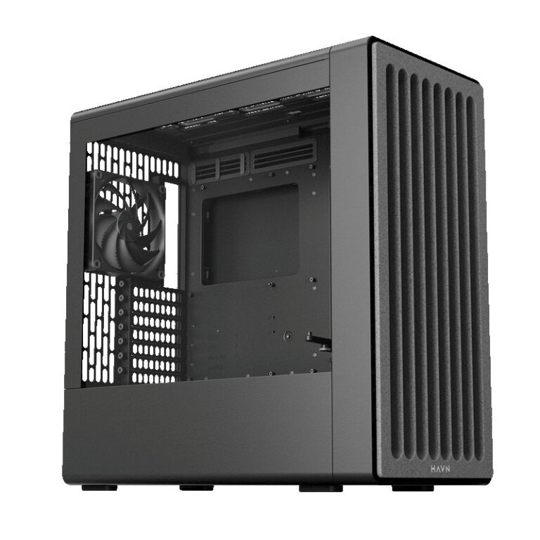 HAVN BF 360 Flow Black with 180mm fans - premium ATX mid-tower