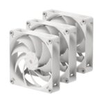 HAVN H12 Triple Pack White 120mm A-RGB Metal Core Case Fan