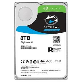 HDD Seagate SkyHawk AI 8Tb 3.5" SATA III Surveillance
