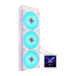 Lian Li Hydroshift II LCD-S 360CL White - RGB AIO CPU Cooler - 3.4" Screen - 1851/1700, AM5/AM4 - Image 2