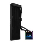 Lian Li Hydroshift II LCD-S 360N Black - Fanless AIO CPU Cooler - 3.4" Screen - 1851/1700, AM5/AM4 - Image 2