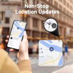 MILI smart tag LiTag Duo για iOS & Android συσκευές, Bluetooth tracker, μαύρο - Image 6