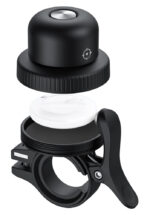 MILI κουδούνι ποδηλάτου με smart tag MiTag Duo, iOS & Android, Bluetooth tracker, μαύρο/λευκό - Image 5