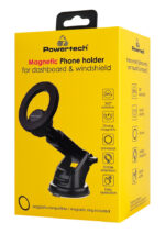 POWERTECH βάση smartphone αυτοκινήτου PT-1550 για ταμπλό, μαγνητική, μαύρη - Image 6