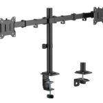 POWERTECH βάση γραφείου για 2x οθόνες PT-1552