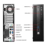 Refurbished HP Elitedesk 705 G2 SFF AMD A10-8750B PRO/8GB Ram/256GB SSD/DVD/ Windows 11 Pro Grade A - Image 2