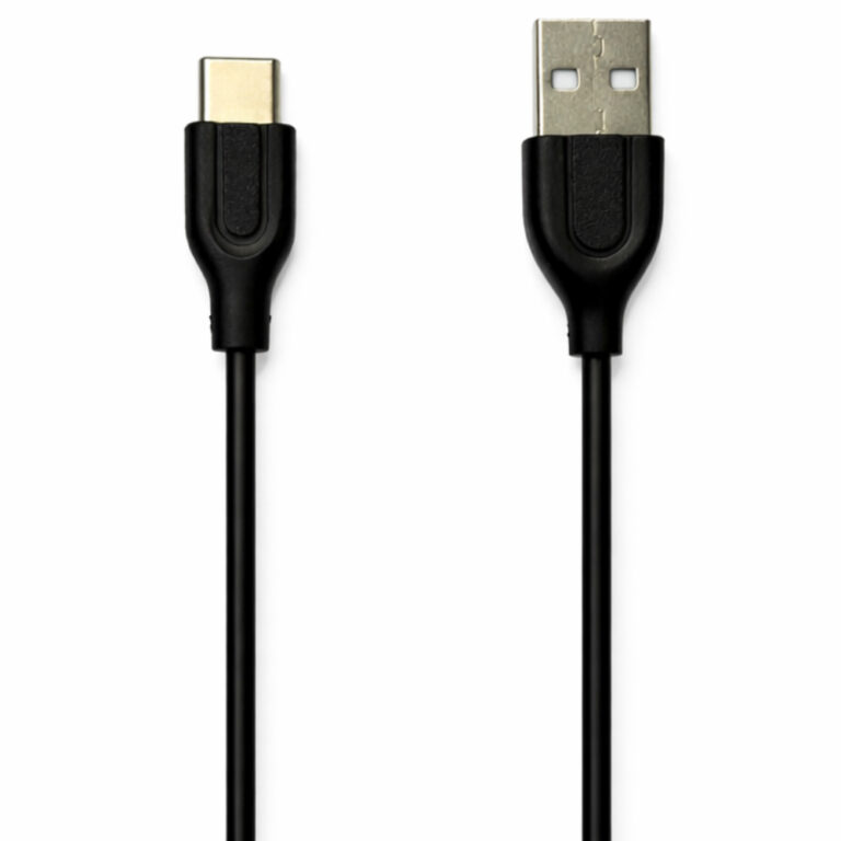 Καλώδιο Hoco DU64 USB-A σε USB-C Fast Charging 3A Μαύρο 1m Bulk
