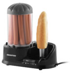 Συσκευή Hot Dog 2 σε 1 Smarton HM 020 350W – Ατμομάγειρας για Λουκάνικα, Ζέσταμα Ψωμιού & Βράσιμο έως 3 Αυγών - Image 3