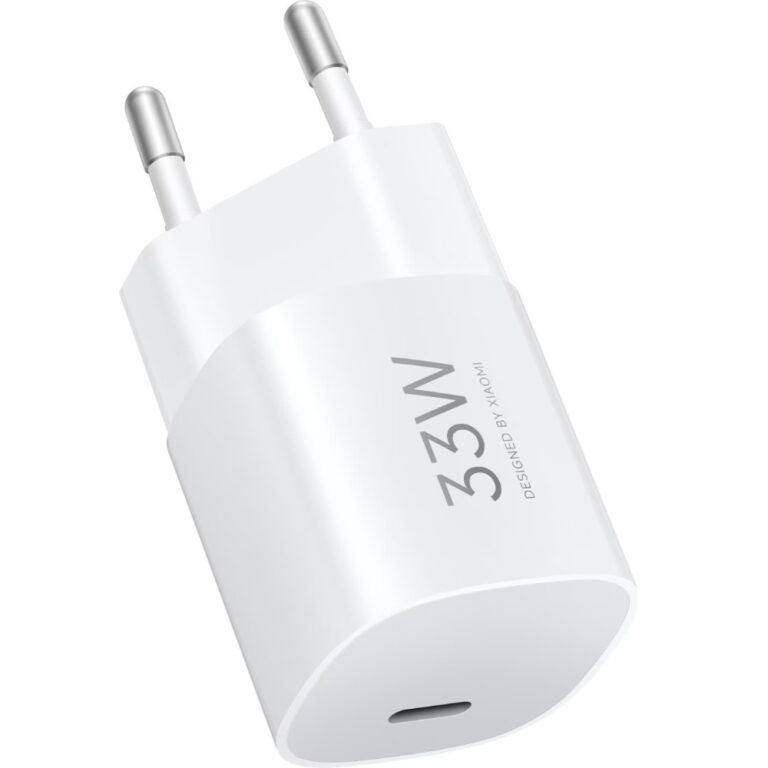 Φορτιστής Ταξιδίου Xiaomi BHR087LEU Nano Power 33W με USB-C Λευκός
