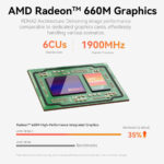 BEELINK mini PC EQR6, AMD Ryzen 5 6600H, 24GB, 500GB M.2, Windows 11 Pro - Image 6