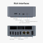 BEELINK mini PC EQi12, Intel i5-12450H, 16GB, 500GB M.2, Windows 11 Pro - Image 6