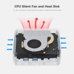 BEELINK mini PC Mini S13, Intel N150, 16GB, 512GB M.2, Windows 11 Pro - Image 6