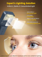 GLOCUSENT LED φακός διαβάσματος GLCSNTA2801, επαναφορτιζόμενος, έως 24lm, σκούρο μπλε - Image 6