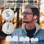 KZ DQ6 Silver With Mic - IEM 3,5 HBB Tuned Improved In Ear Monitor Earphones, 3DD Dynamic - Image 4