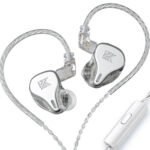 KZ DQ6 Silver With Mic - IEM 3