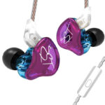 KZ ZST Purple With Mic - IEM 3