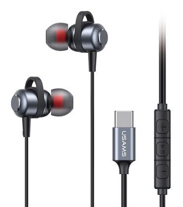 USAMS earphones με μικρόφωνο US-SJ758