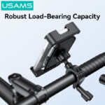 USAMS βάση ποδηλάτου για smartphone ZJ082, μαύρη - Image 5