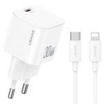 USAMS φορτιστής τοίχου CC262 με καλώδιο Lightning