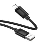 Καλώδιο Hoco X122 USB-A σε Lightning 2.4A Fast Charging Μαύρο 1m - Image 3